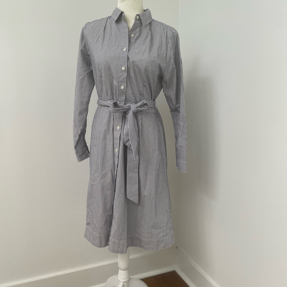 J.Crew poplin shirt dress NWT - Picture 2 of 7